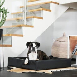 Bia Kunstleer Hoes -Honden Benodigdheden bia kunstleer hoes taupe 164125 0500 none