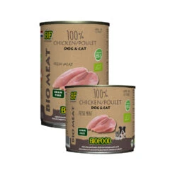 Biofood Organic 100% Kip - Hond & Kat -Honden Benodigdheden biofood organic 100 kip hond kat 161404 1000 none