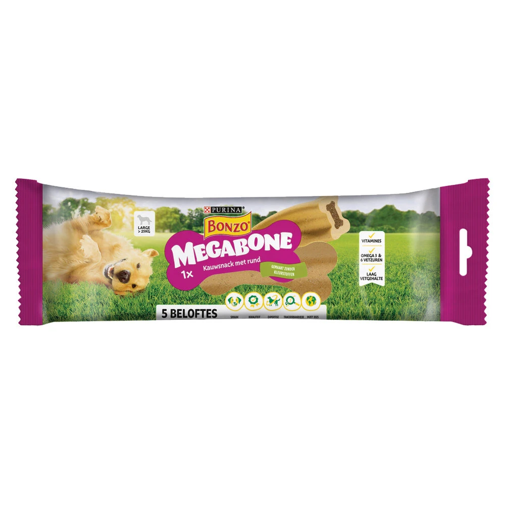 BONZO Megabone Kauwstaaf 3 BONZO Megabone Kauwstaaf