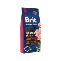 Brit Premium By Nature Junior - Grote Honden -Honden Benodigdheden brit premium by nature junior grote honden 201725 0500 none