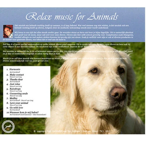 CD Relax Music For Animals (and Humans) - Afbeelding 3