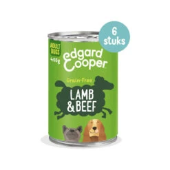 Edgard & Cooper Adult - Lam & Rund - Blik 13 Edgard & Cooper Adult - Lam & Rund - Blik -Honden Benodigdheden edgard cooper adult lam rund blik 173629 1000 none