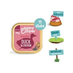 Edgard & Cooper Puppy - Eend & Kip - Kuipje 14 Edgard & Cooper Puppy - Eend & Kip - Kuipje -Honden Benodigdheden edgard cooper puppy eend kip kuipje 173647 1000 none