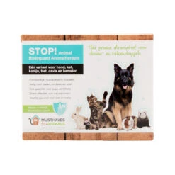 STOP! Animal Bodyguard Aromatherapie Druppels 9 STOP! Animal Bodyguard Aromatherapie Druppels -Honden Benodigdheden f153edbab0f125e60bbbffa631320f219a0e0ee68dc9437fd30130325abbc61e 3 5