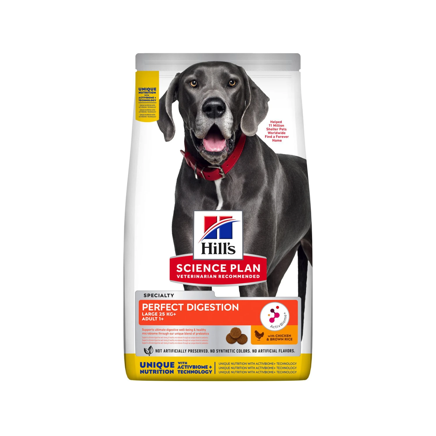 Hill's Science Plan Adult Perfect Digestion Large Breed Hondenvoer 4 Hill's Science Plan Adult Perfect Digestion Large Breed Hondenvoer - Afbeelding 2