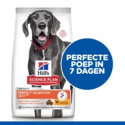 Hill's Science Plan Adult Perfect Digestion Large Breed Hondenvoer 12 Hill's Science Plan Adult Perfect Digestion Large Breed Hondenvoer -Honden Benodigdheden hills science plan adult perfect digestion large breed hondenvoer 181285 0500 none