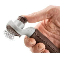 Hunter Zelfreinigende Plukborstel 15 Hunter Zelfreinigende Plukborstel -Honden Benodigdheden hunter zelfreinigende plukborstel 116538 0500 none