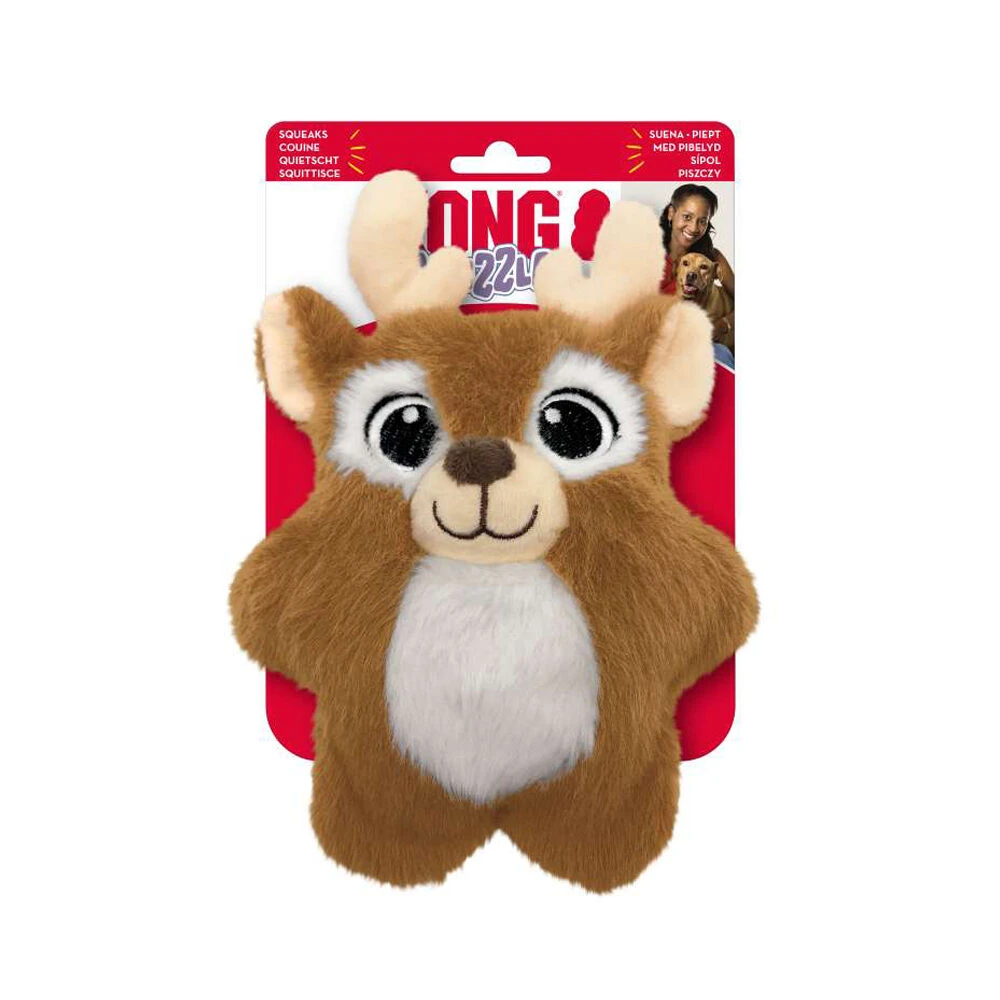 KONG Holiday Snuzzles Reindeer 4 KONG Holiday Snuzzles Reindeer - Afbeelding 2