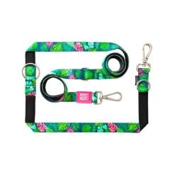 Max & Molly Multi-Function Hondenriem - Tropical -Honden Benodigdheden max molly multi function hondenriem tropical s 112111 1500 none
