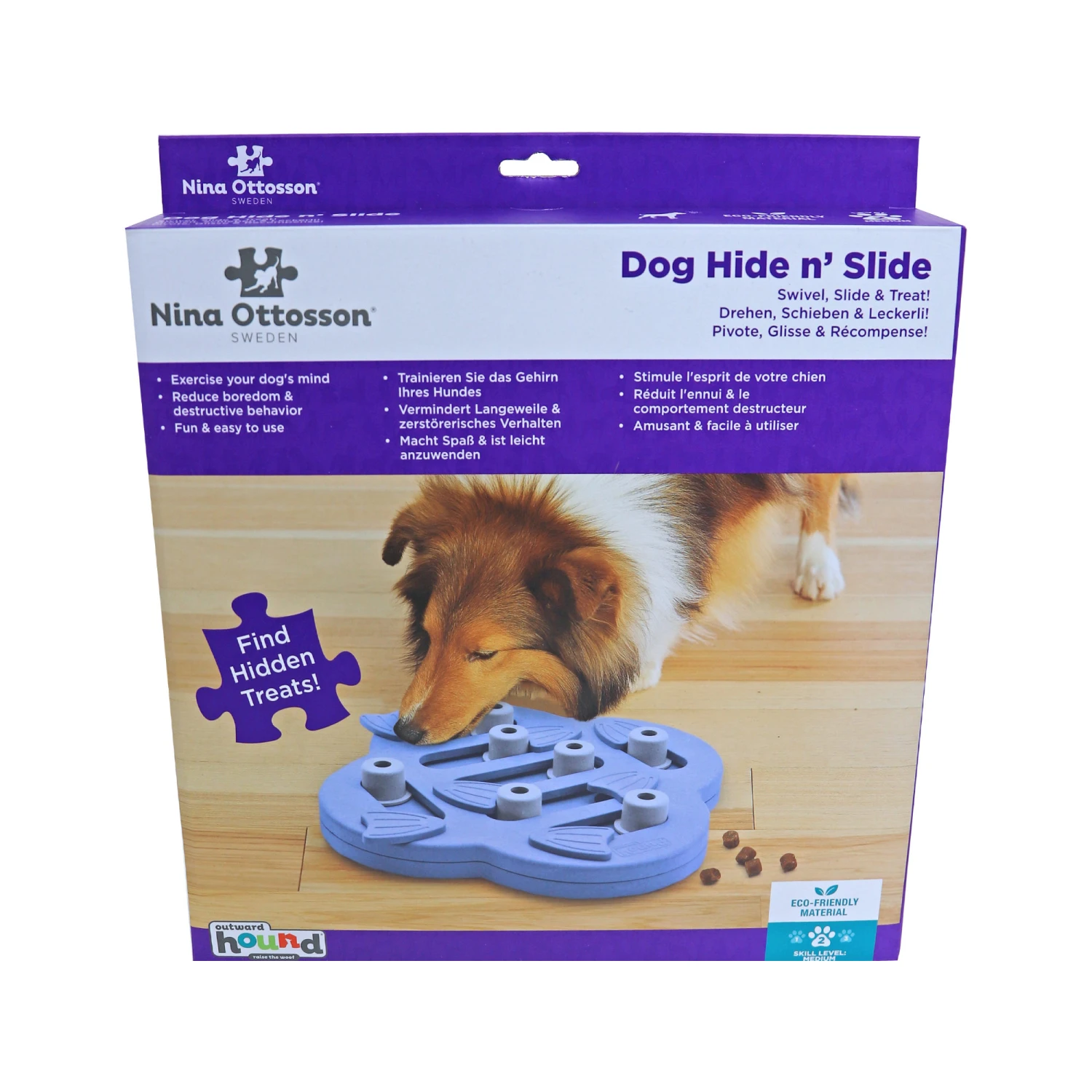 Nina Ottosson Dog Hide And Slide 5 Nina Ottosson Dog Hide And Slide - Afbeelding 3