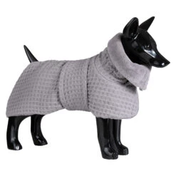 PAIKKA Badjas Drying Coat Spa -Honden Benodigdheden paikka drying coat spa grey maat 60 136834 2000 none