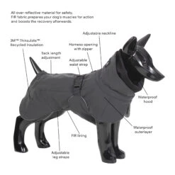 PAIKKA Visibility Winter Jacket -Honden Benodigdheden paikka visibility winter jacket 217795 2000 none