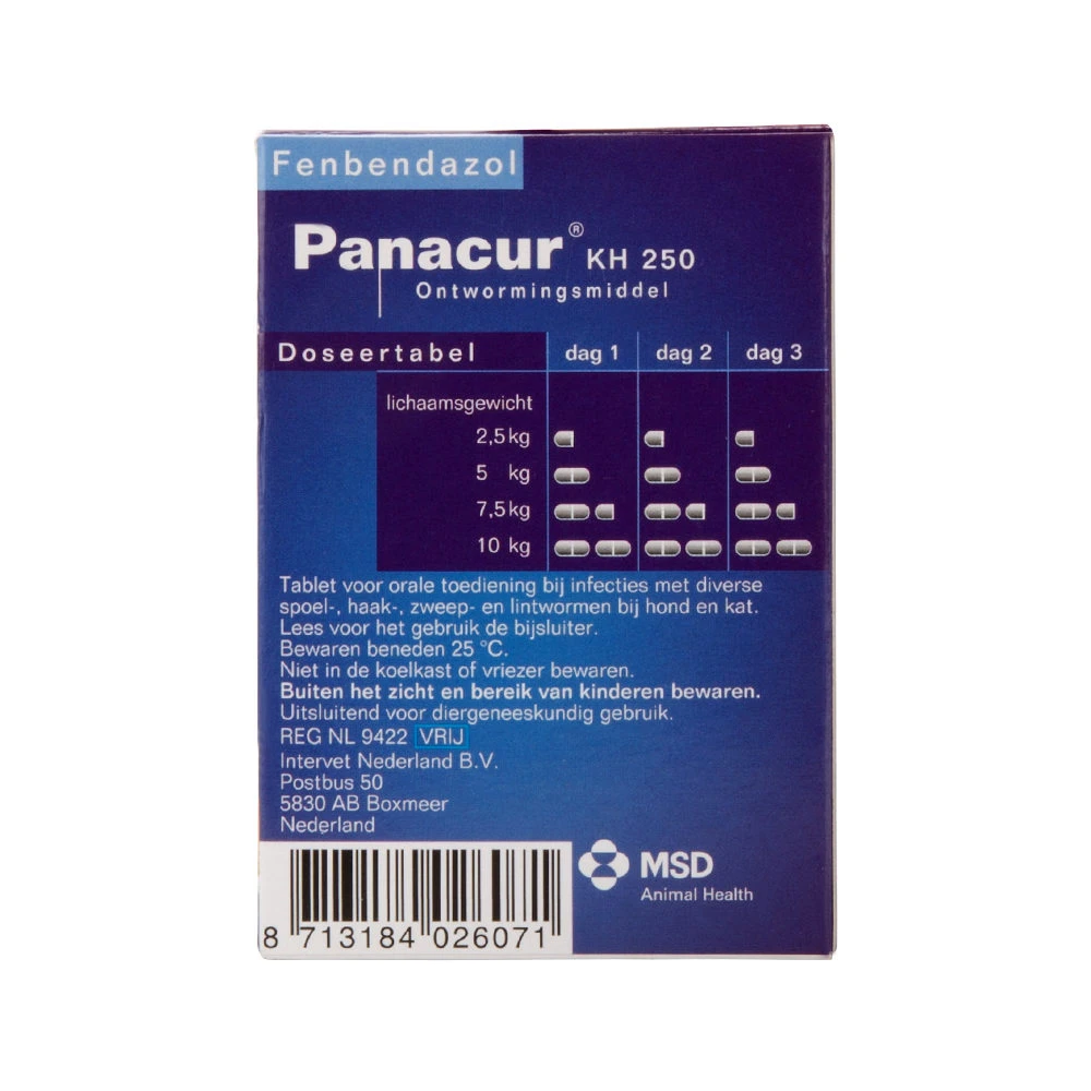 Panacur - Hond & Kat 10 Panacur - Hond & Kat - Afbeelding 8