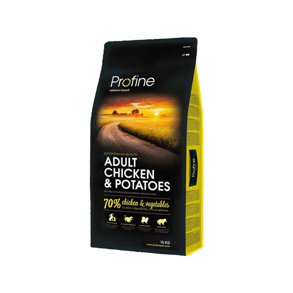 Profine Adult All Breeds - Hondenvoeding - Kip / Aardappel 5 Profine Adult All Breeds - Hondenvoeding - Kip / Aardappel - Afbeelding 3