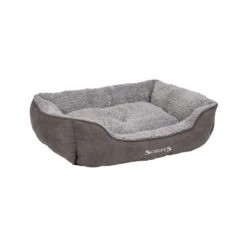 Scruffs Cosy Box Bed -Honden Benodigdheden scruffs cosy box bed grey l 129535 1000 none