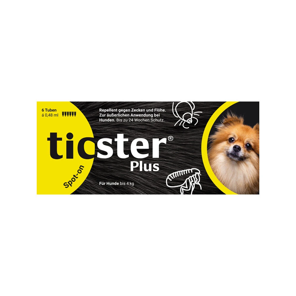 Ticster Plus Spot-on Hond <4 Kg 3 Ticster Plus Spot-on Hond <4 Kg