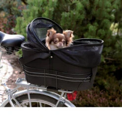 Trixie Fietstas Met Gaaskap -Honden Benodigdheden trixie fietstas met gaaskap 109087 0500 none